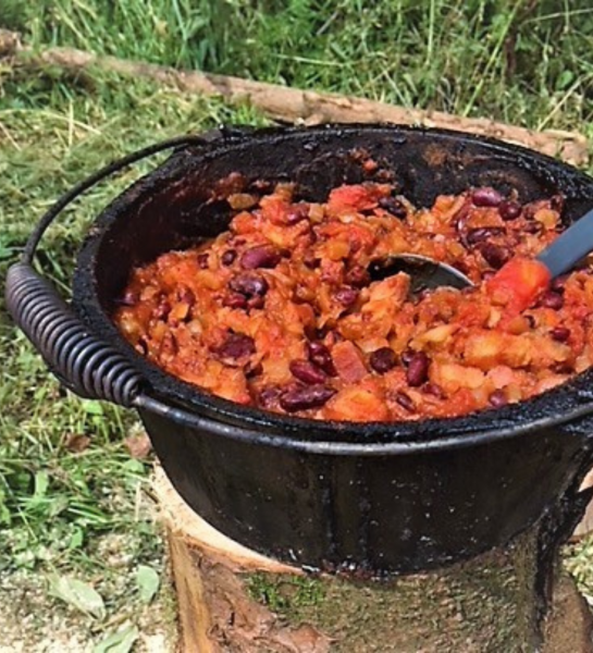 Westernbohnen-Dutch-Oven