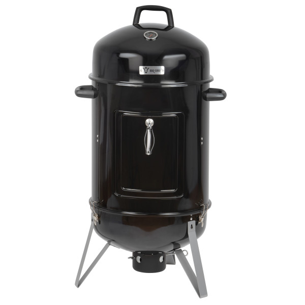 BBQ-Toro Räuchertonne Oak Ø 47 cm | Räucherofen BBQ Smoker Holzkohlegrill
